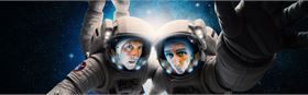 Lano and Woodley In Space
