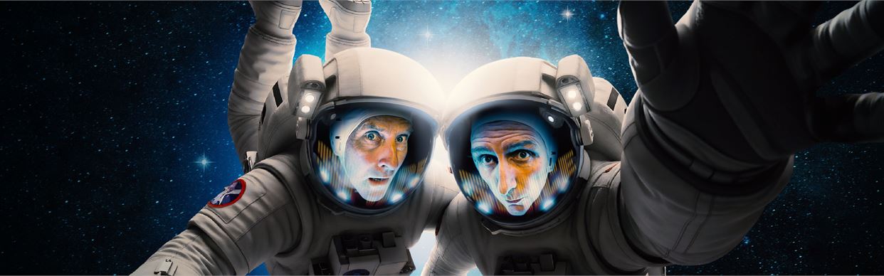 Lano and Woodley In Space