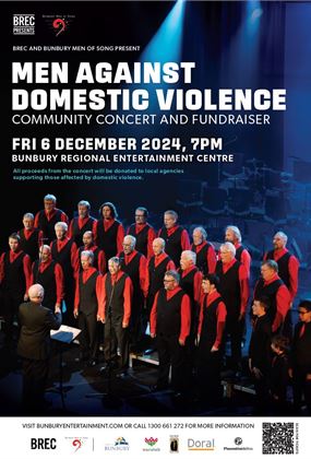 Men Against Domestic Violence Community Concert and Fundraiser